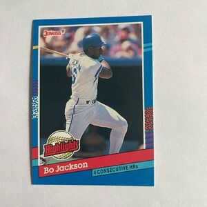 Donruss 1991 Bo Jackson Baseball Card